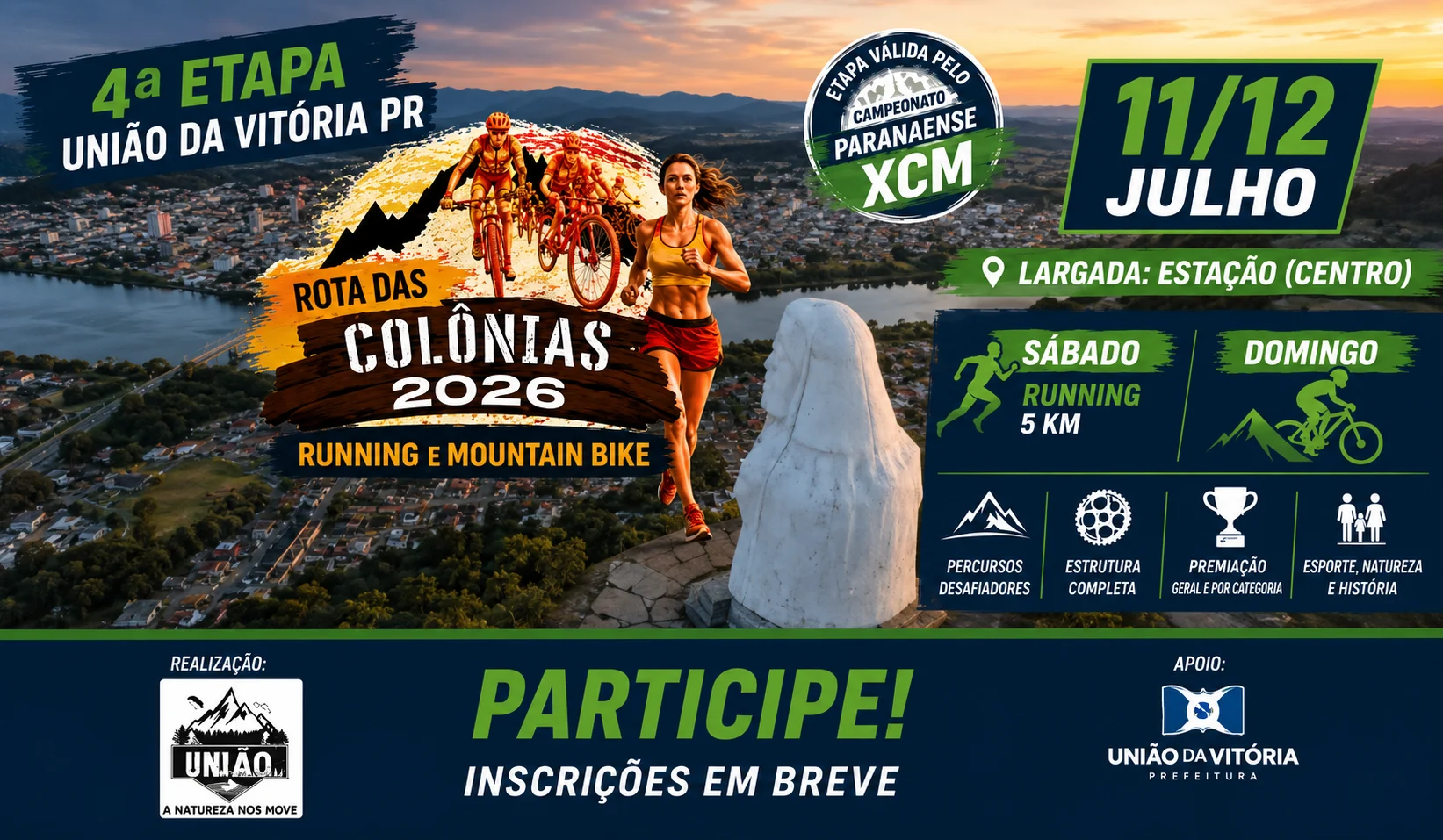 4ª Etapa Rota das Colônias 2026 - União da Vitória (PR)