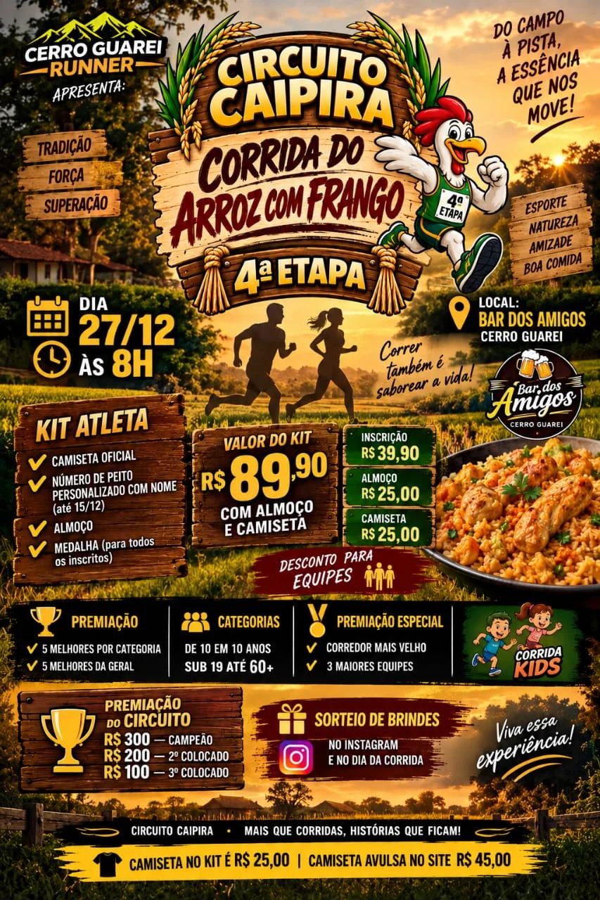 Corrida do Arroz com Frango