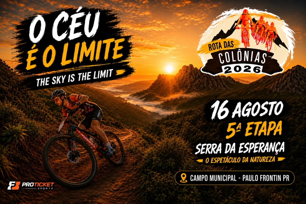 5ª Etapa Rota das Colônias 2026 - Paulo Frontin (PR)