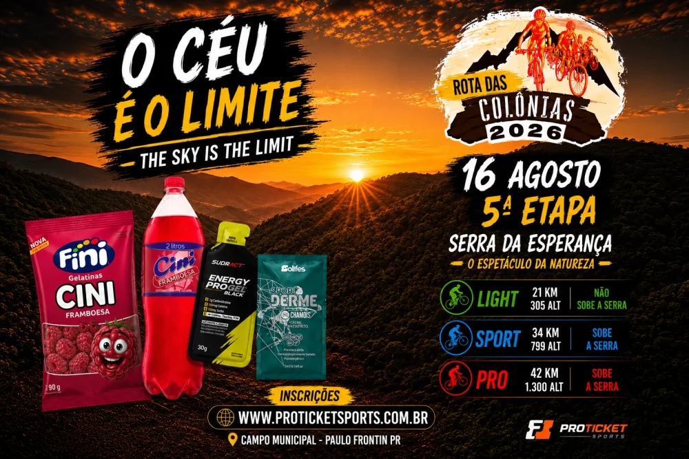 Imagem ampliada do evento 5ª Etapa Rota das Colônias 2026 - Paulo Frontin (PR)